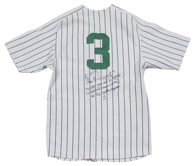 1991-1993 Alex Rodriguez Game Used, Photo Matched, Signed & Inscribed Westminster High School Jersey (Rodriguez LOA & Resolution Photomatching)